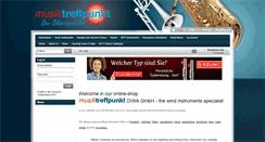 Desktop Screenshot of musiktreffpunkt.com